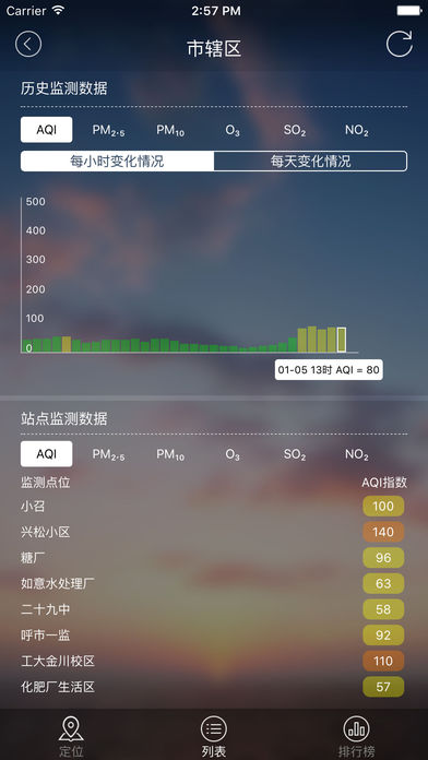 内蒙古空气质量发布ios版下载