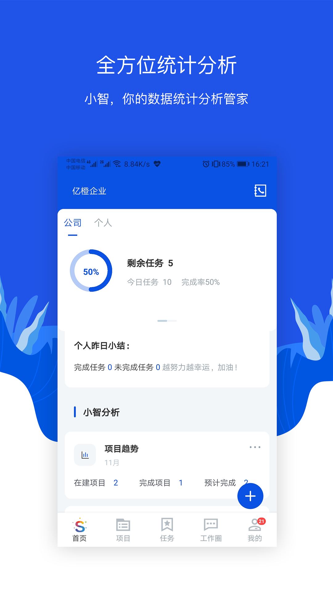 Smart PTM项目管理app