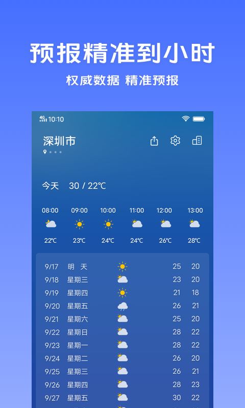 vivo天气app