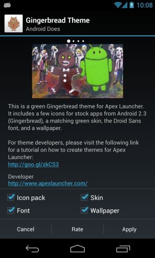 Apex Launcher apk