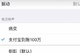 支付宝到账100万铃声怎么弄的 苹果手机设置支付宝到账铃声教程