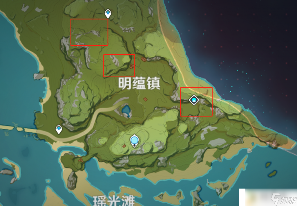 原神夜泊石采集位置 原神夜泊石收集地点