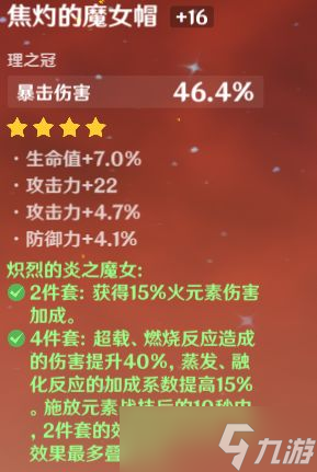 《原神》可莉圣遗物套装推荐
