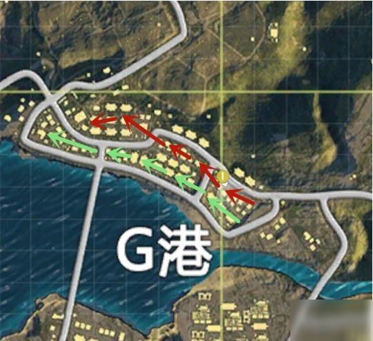 和平精英G港上城区打法