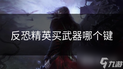 反恐精英买武器哪个键