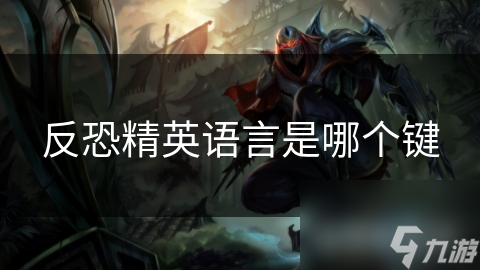 反恐精英语言是哪个键