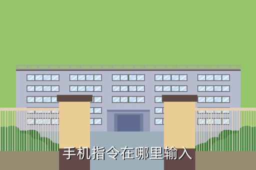 手机指令在哪里输入