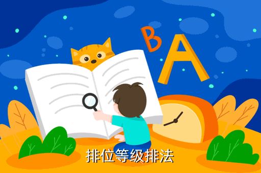 排位等级排法