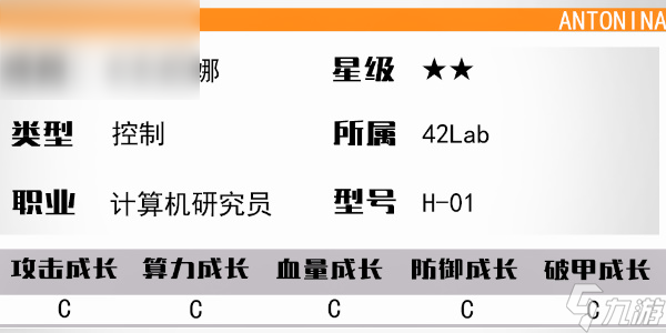 少女前线云图计划安东妮娜怎么样