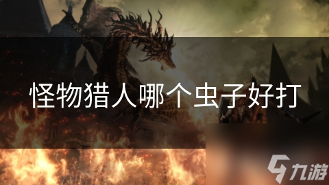 怪物猎人哪个虫子好打