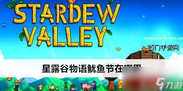 星露谷物语鱿鱼节在哪里