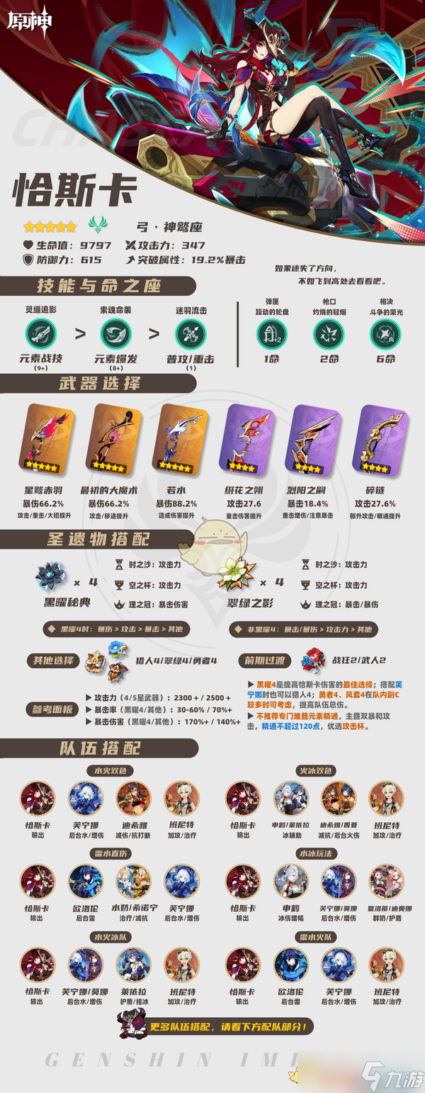 《原神》新角色恰斯卡全面解析