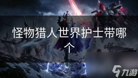 怪物猎人世界护士带哪个