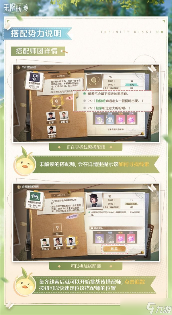 无限暖暖势力搭配玩法-无限暖暖搭配势力图