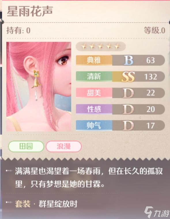 无限暖暖群星绽放时服装图鉴
