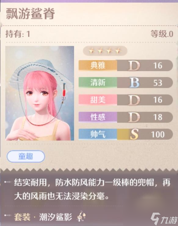 无限暖暖潮汐鲨影服装图鉴