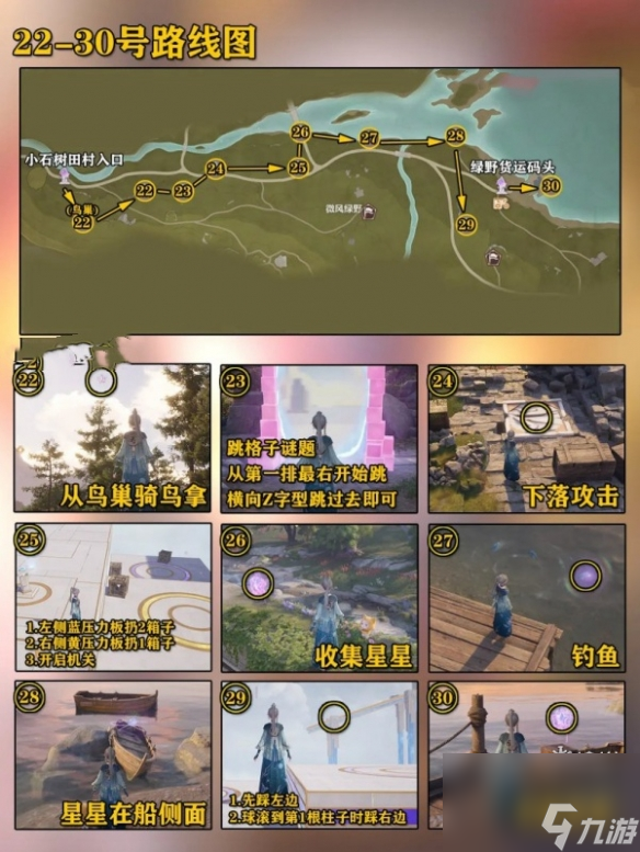 无限暖暖微风绿野奇想星全收集攻略