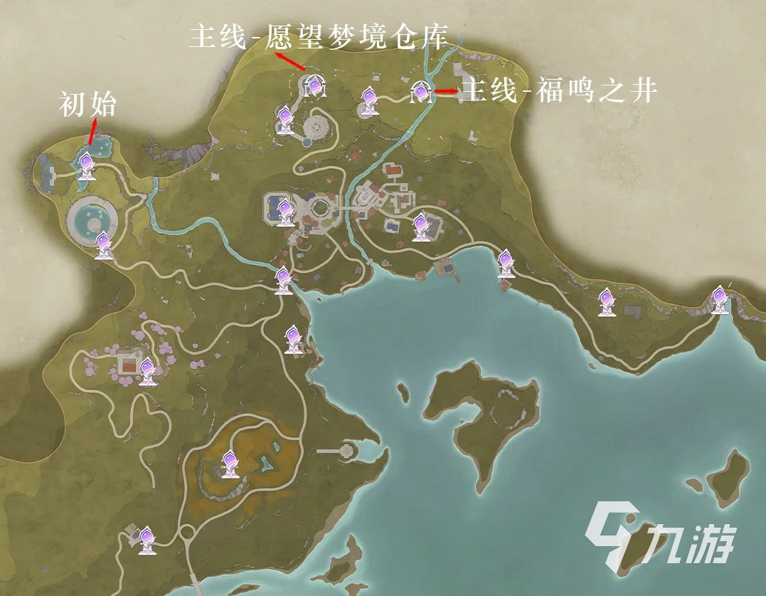 无限暖暖流转之柱点位攻略 无限暖暖流转之柱全解