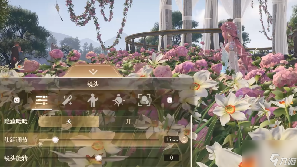 无限暖暖拍照按键位置介绍