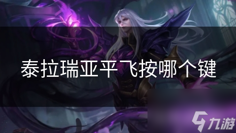 泰拉瑞亚平飞按哪个键