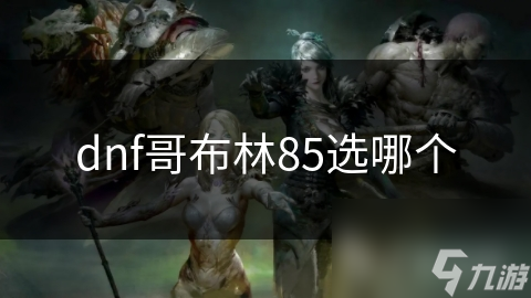 dnf哥布林85选哪个
