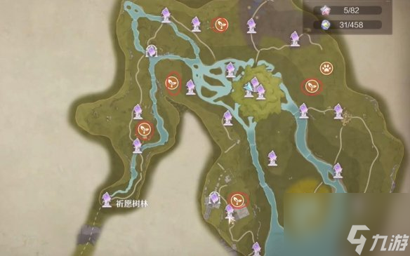 无限暖暖日光果高效采集路线一览