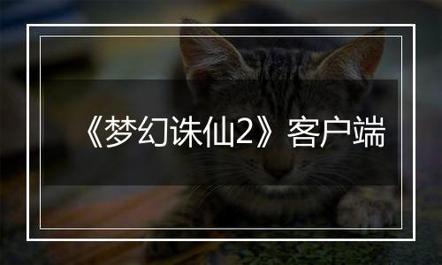 《梦幻诛仙2》客户端
