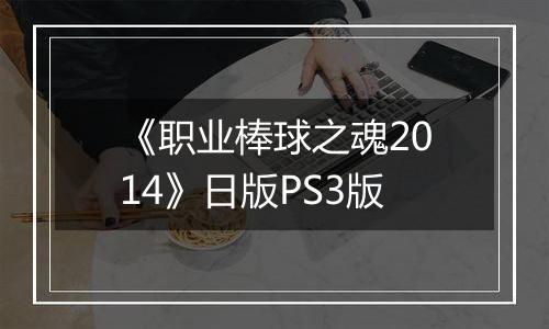 《职业棒球之魂2014》日版PS3版