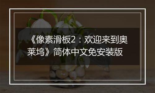 《像素滑板2：欢迎来到奥莱坞》简体中文免安装版