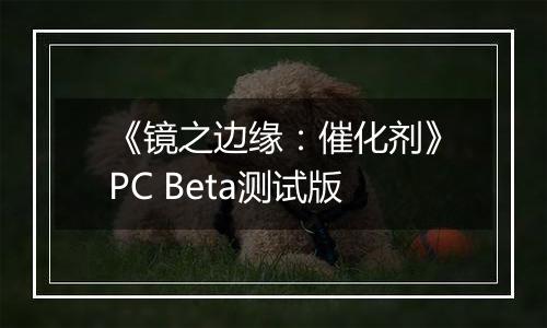 《镜之边缘：催化剂》PC Beta测试版
