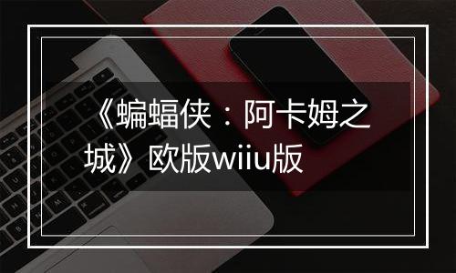 《蝙蝠侠：阿卡姆之城》欧版wiiu版