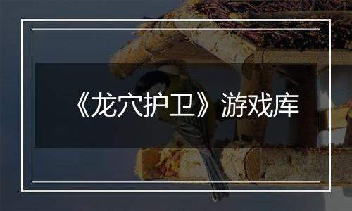 《龙穴护卫》游戏库