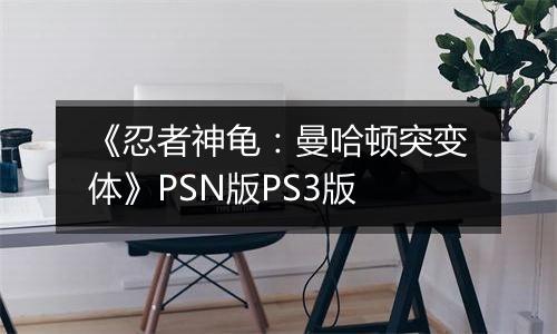《忍者神龟：曼哈顿突变体》PSN版PS3版