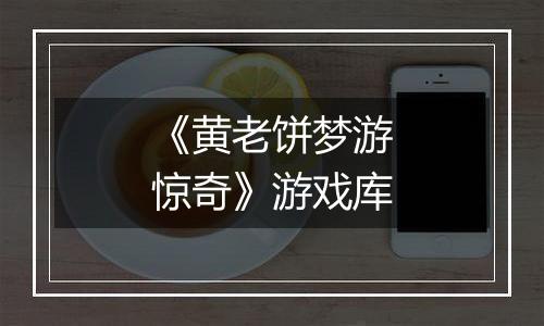 《黄老饼梦游惊奇》游戏库
