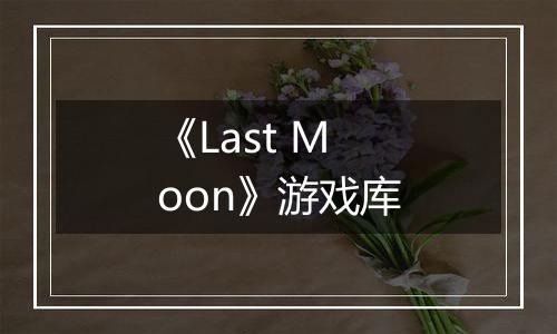 《Last Moon》游戏库
