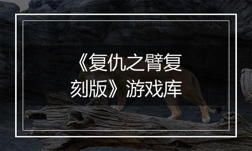 《复仇之臂复刻版》游戏库
