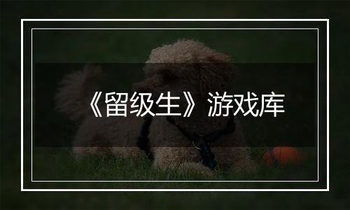 《留级生》游戏库