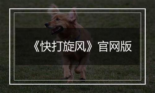 《快打旋风》官网版