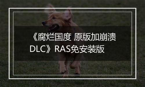 《腐烂国度 原版加崩溃DLC》RAS免安装版
