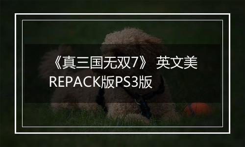 《真三国无双7》 英文美REPACK版PS3版