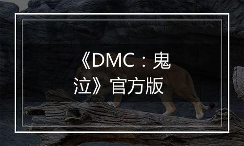 《DMC：鬼泣》官方版