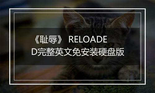 《耻辱》 RELOADED完整英文免安装硬盘版