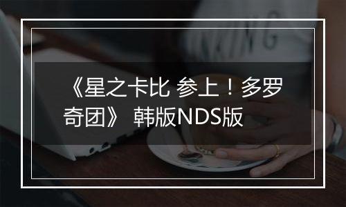 《星之卡比 参上!多罗奇团》 韩版NDS版