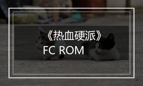 《热血硬派》FC ROM