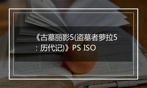 《古墓丽影5(盗墓者萝拉5:历代记)》PS ISO