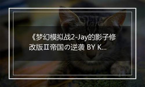《梦幻模拟战2-Jay的影子修改版Ⅱ帝国の逆袭 BY KenT》