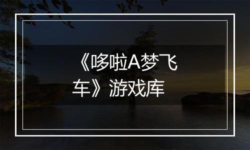《哆啦A梦飞车》游戏库