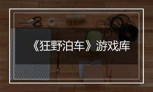 《狂野泊车》游戏库