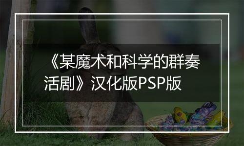 《某魔术和科学的群奏活剧》汉化版PSP版