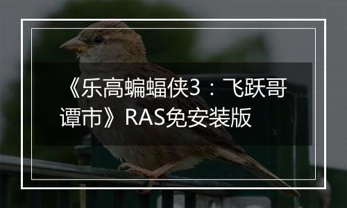 《乐高蝙蝠侠3：飞跃哥谭市》RAS免安装版
